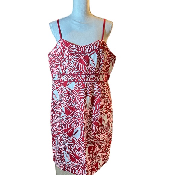 Vineyard Vines Bermuda Sail Print Sailboat Dress🆕 - Picture 2 of 9